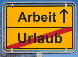 Urlaub Zu Ende Wieder Arbeiten Urlaub Zu Ende Wieder Arbeiten