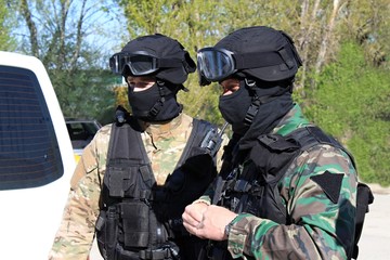 special police commandos are training terrorists detained