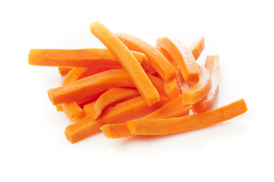 Organic orange carrots