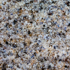 Colorful sea salt, a top view