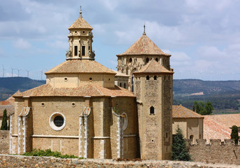 Fototapeta na wymiar The Monastery of Santa Maria de Poblet,Spain