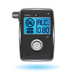 TEST POSITIF - ethylotest en france - juillet 2012