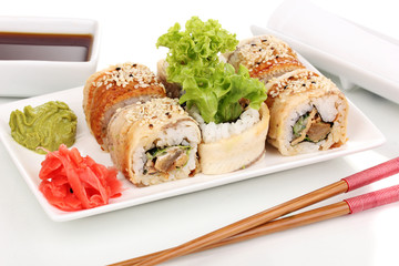 Tasty rolls served