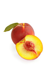 Fresh ripe peach