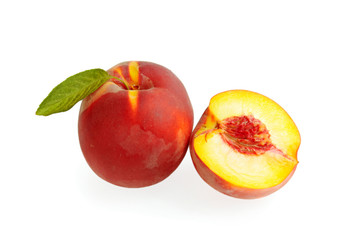 Fresh ripe peach