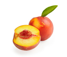 Fresh ripe peach