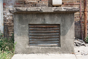 the very old metal factory