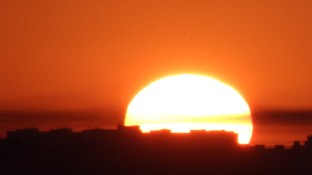 sunset background time lapse