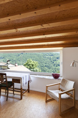 view of the room, rural home interior