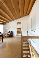 view of the large room, rural home interior