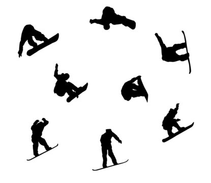 Plaquette de snowboardeur