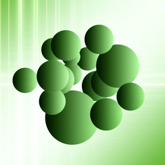 fantastic powerful bubbles background design illustration