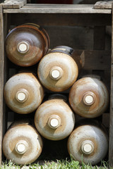 mittelalterliche Getränkekiste