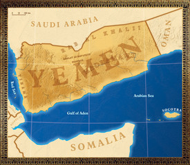 Map of Yemen - 42791885