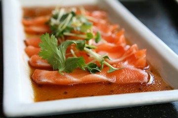 Salmon Sashimi