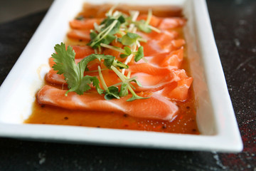 Salmon Sashimi