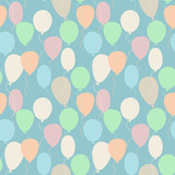 Seamless birthday pattern