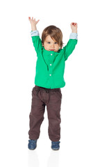 Cute 2 years old boy