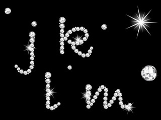 Diamond letters