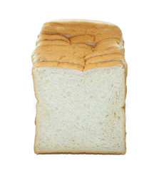 bread on white background