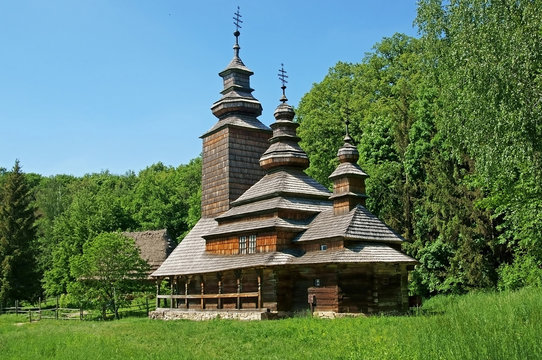 Old Ukrainian church