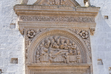 Church of Spirito Santo. Ostuni. Puglia. Italy.