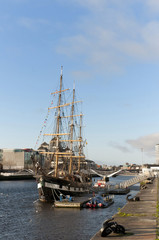 One of the Coffin ships that took emigrants from Dublin to USA 