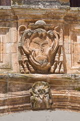 The Scoppa arch. ostuni. Puglia. Italy.