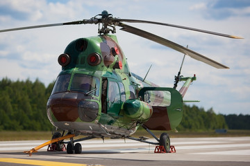 military helicopter
