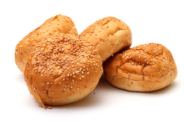 Heap Appetizing Buns with Sesame