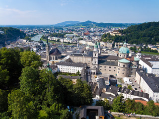 Österreich, Stadt Salzburg, Stadtansicht