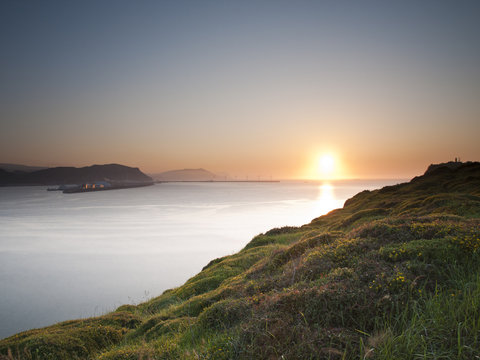 Atardecer en Getxo