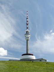 Fototapeta premium Tower on the top of Praded