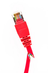 Netzwerk Kabel eines Computers