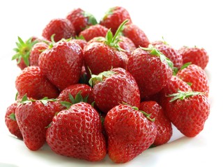 Heap of strawberries