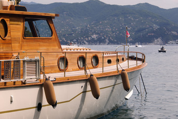 Wood boat