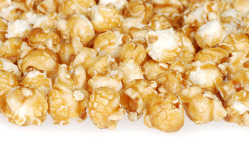 Pile of caramel candy popcorn