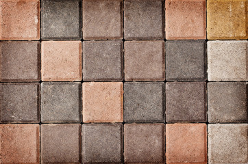 texture of the stone floor