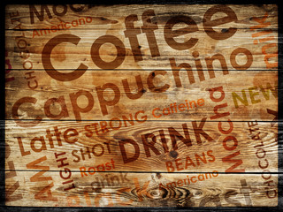 sorts of coffe background