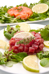 tartara di pesce fresco