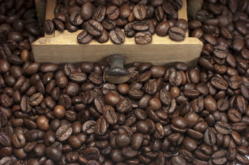 Café, molinillo de café