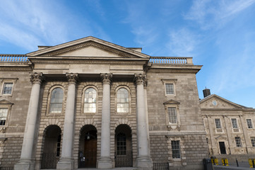 Fototapeta na wymiar Trinity College Irlandia