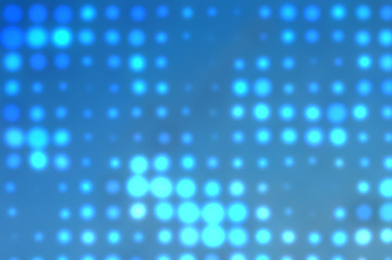 abstract background blue bokeh circles