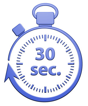 30 Secondes Chrono - Bleu