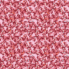 meadow pink seamless ornament