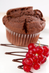 muffin mit früchten