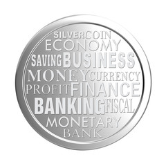 silver coin