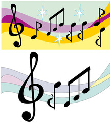 music banners