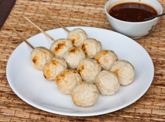 Roasted pork ball