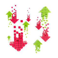 Information and money market concept